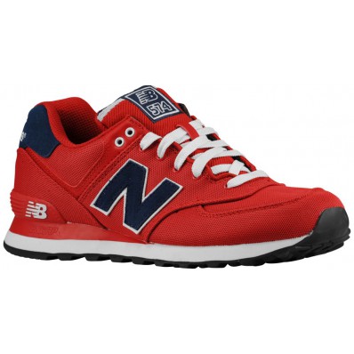 new balance ml574 rouge homme
