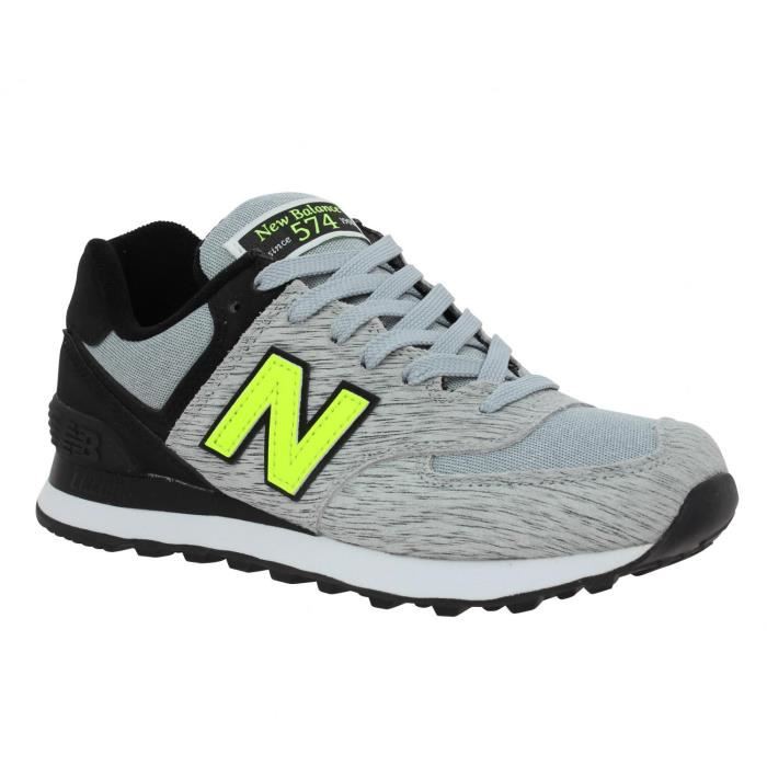 new balance grise et vert fluo new balance grise et vert fluo