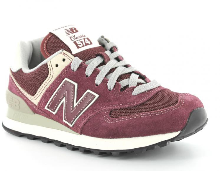 new balance rouge bordeaux 574