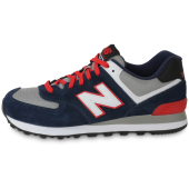 new balance 574 bleu et rouge