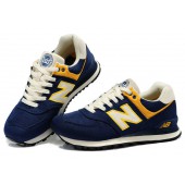 new balance 574 bleu marine et jaune