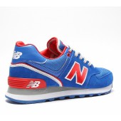new balance 574 bleu rouge