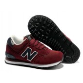 new balance 574 bordeaux et bleu marine