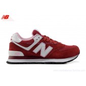 new balance 574 rouge femme