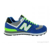 new balance bleu et jaune fluo