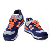 new balance bleu et orange femme