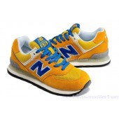 new balance ml574 bleu et jaune