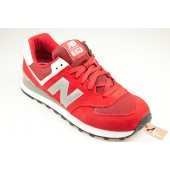 new balance ml574 rouge